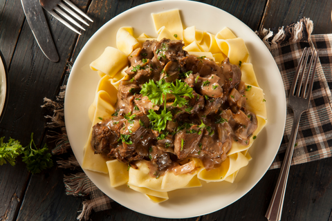 Beef Stroganoff