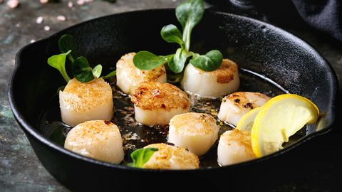 Pan Seared Scallops