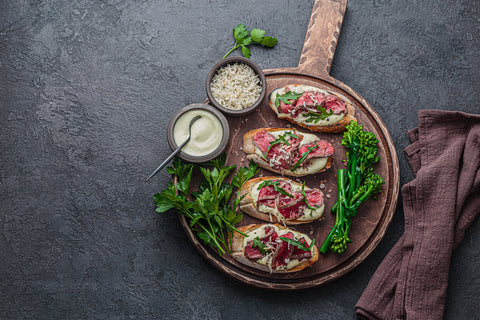 Steak Bruschetta