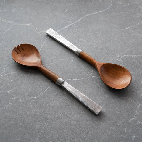 Babul Wood Salad Servers