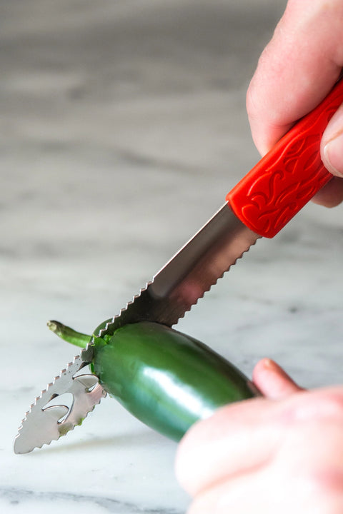 Stainless Steel Jalapeño Corer