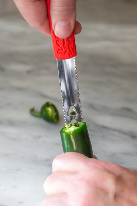 Stainless Steel Jalapeño Corer