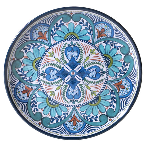 Talavera Melamine Round Platter